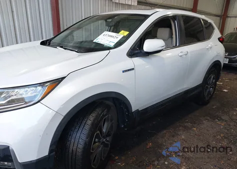 2021 Honda Cr-V Hybrid Ex-L из США, поврежденный, VIN 7FART6H8XME012227